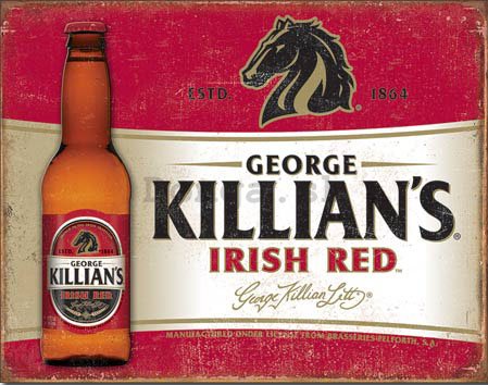 Plechová ceduľa - Killian's Irish Red