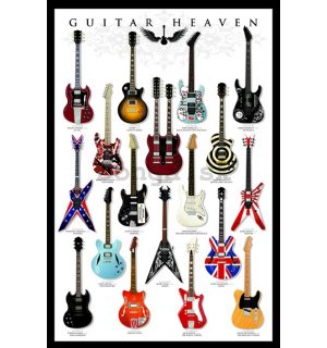 Plagát - Guitar Heaven (1)