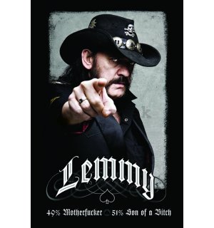Plagát - Lemmy 49% Mofo