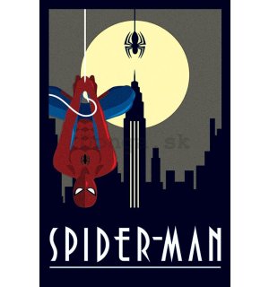 Plagát - Spiderman (Art Deco)
