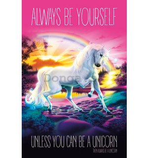 Plagát - Unicorn (Always be Yourself)