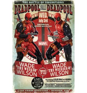 Plagát - Deadpool (Wade vs. Wade)