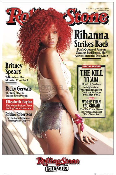 Plagát - Rolling Stone (Rihanna)