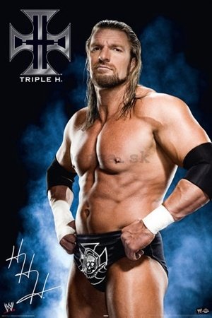 Plagát - WWE Triple H glance