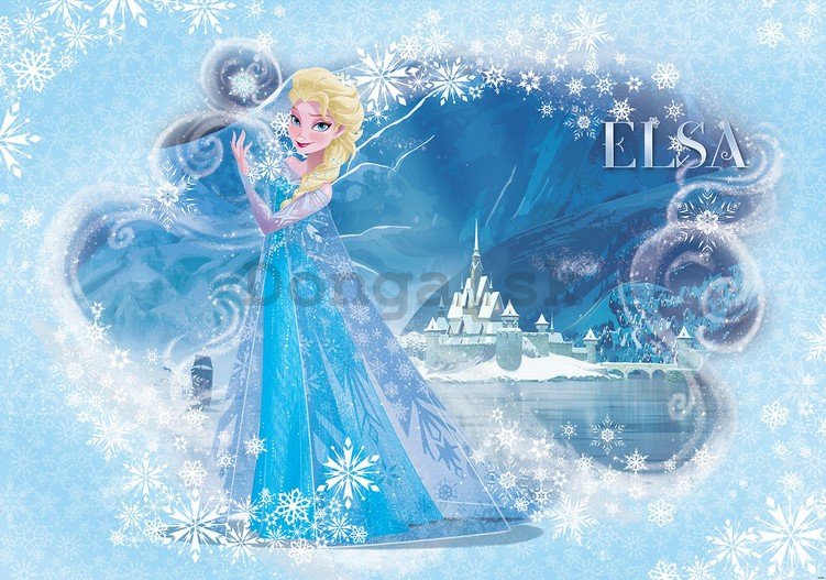 Fototapeta: Elsa II (Frozen) - 254x368 cm