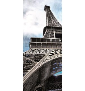 Fototapeta samolepiace: Eiffelova veža - 211x91 cm