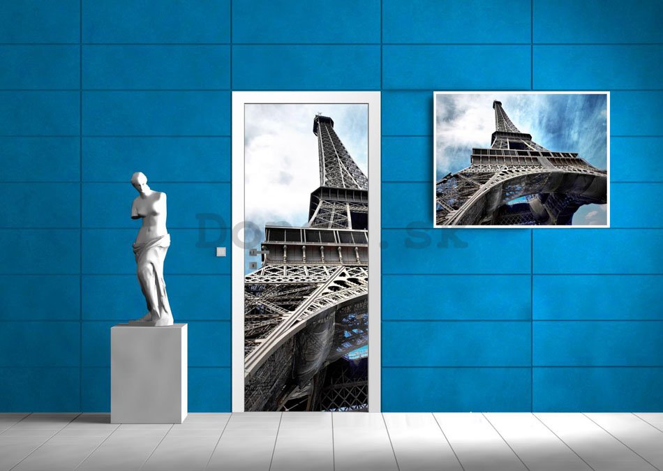 Fototapeta samolepiace: Eiffelova veža - 211x91 cm