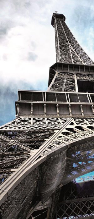 Fototapeta: Eiffelova veža (1) - 211x91 cm