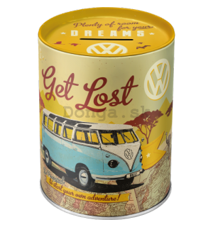 Plechová pokladnička - VW Get Lost