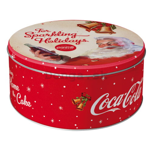 Plechová dóza - Coca-Cola (For Sparkling Holidays)