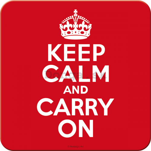 Sada podtáciek 2 - Keep Calm and Carry On