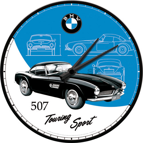 Nástenné hodiny - BMW (507 Touring Sport)
