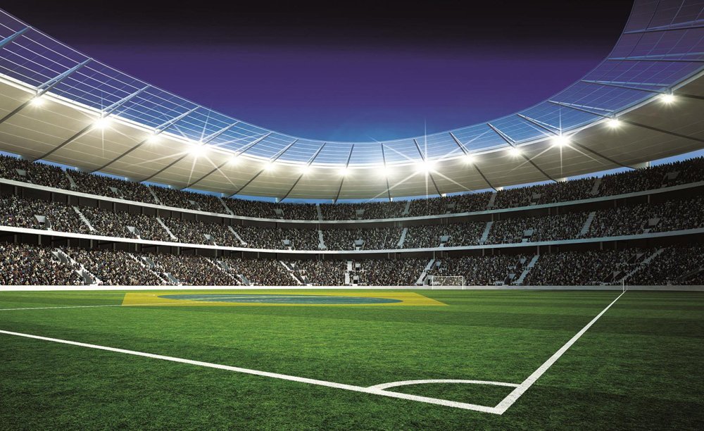 Fototapeta: Futbalový Štadión (4) - 184x254 cm
