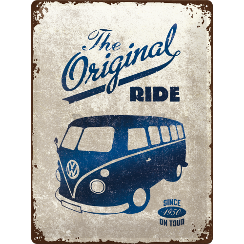 Plechová ceduľa - VW Bulli The Original Ride (Special Edition)