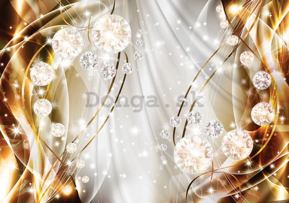 Fototapeta: Diamantová abstrakcia - 184x254 cm