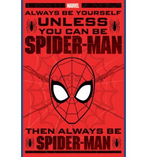 Plagát - Spiderman (Always be Yourself)