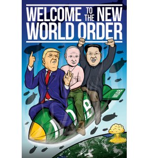 Plagát - Welcome to the New World Order