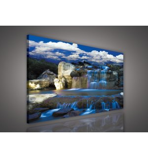 Obraz na plátne: Vodopád (2) - 75x100 cm