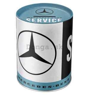 Plechová pokladnička - Mercedes-Benz Service