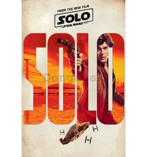 Plagát - Solo A Star Wars Story (Solo Teaser)