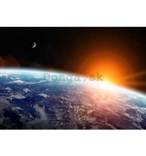 Fototapeta vliesová: Planéta Zem - 254x368 cm
