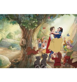 Fototapeta: Snehulienka a princ (Snow White) - 104x152,5 cm