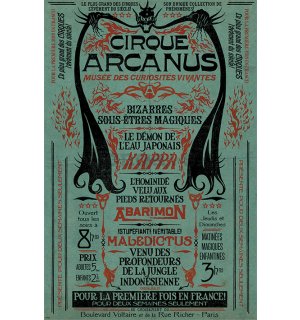 Plagát - Fantastické zvery: Grindelwaldove zločiny (Le Cirque Arcanus)