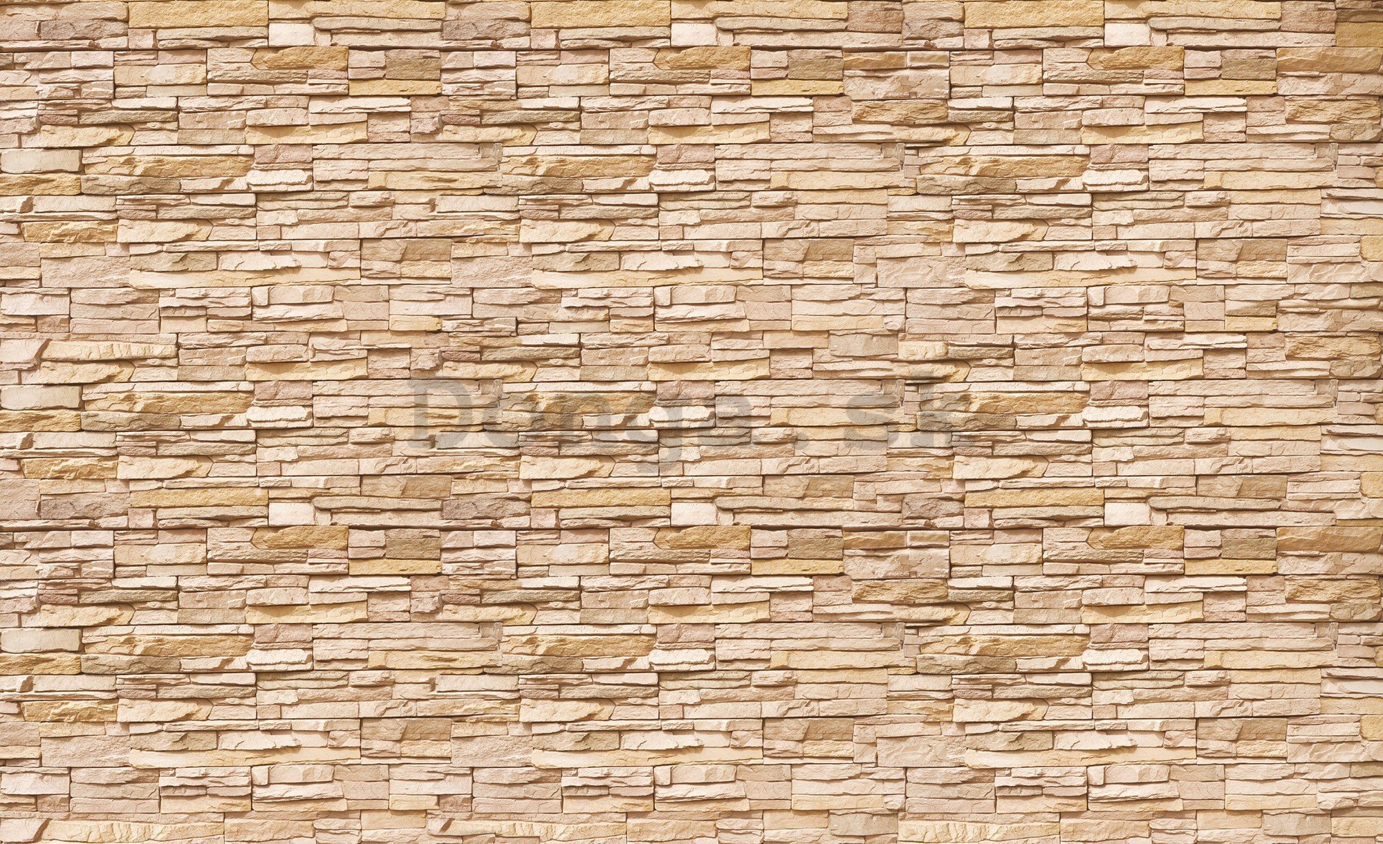Fototapeta vliesová: Kamenný múr (2) - 416x254 cm