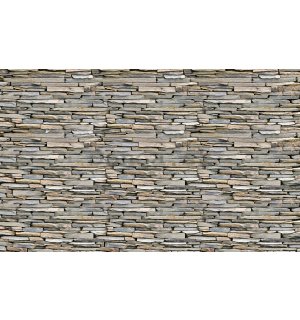 Fototapeta vliesová: Kamenná múr (1) - 416x254 cm