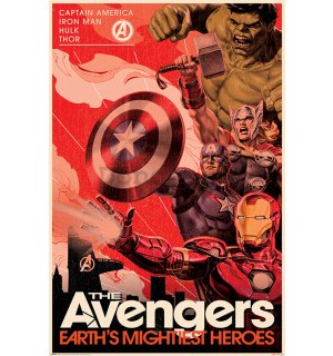 Plagát - Avengers (Golden Age)