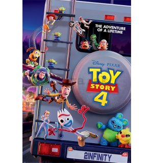 Plagát - 	Toy Story 4: Príbeh hračiek (Adventure of a Lifetime)