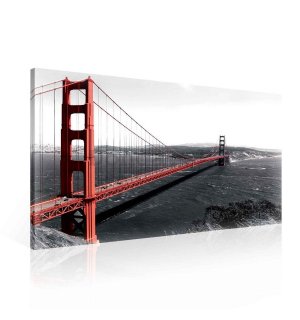 Obraz na plátne: Golden Gate Bridge (3) - 75x100 cm
