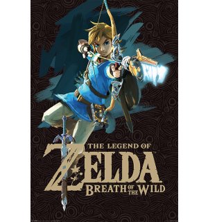 Plagát - Zelda Breath Of The Wild