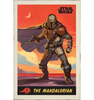 Plagát - Star Wars: The Mandalorian (Poster)