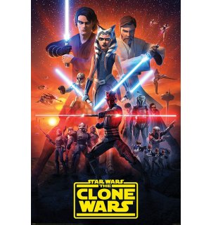 Plagát - Star Wars: The Clone Wars (The Final Season)