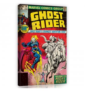 Obraz na plátne: Ghost Rider (comics) - 40x60 cm