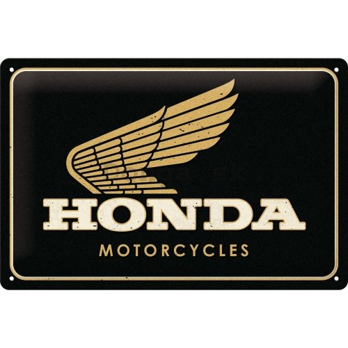 Plechová ceduľa: Honda Motorcycles - 30x20 cm