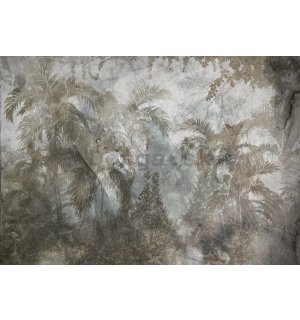 Fototapeta vliesová:  Džungľa (imitácia betónu) - 416x254 cm