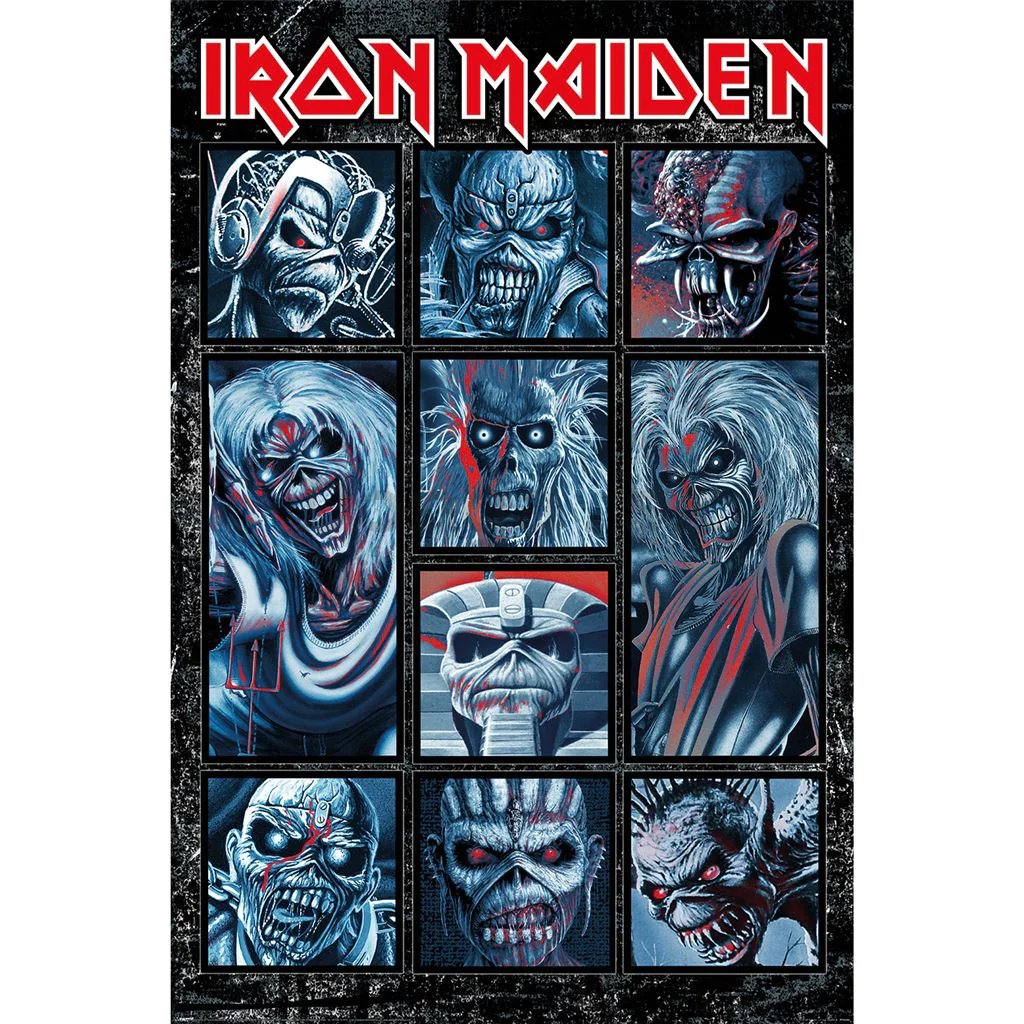 Plagát - Iron Maiden (Ten Eddies)