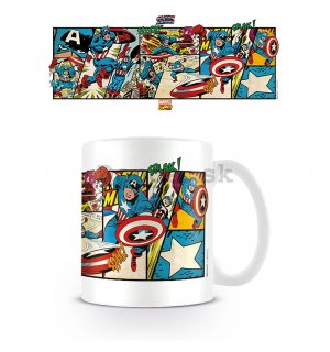 Hrnek - Marvel Comics (Captain America Panels)