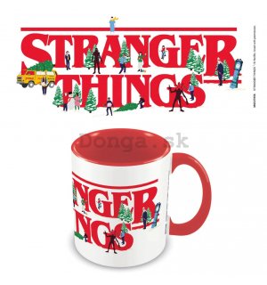 Hrnek - Stranger Things 4 (Christmas Logo)