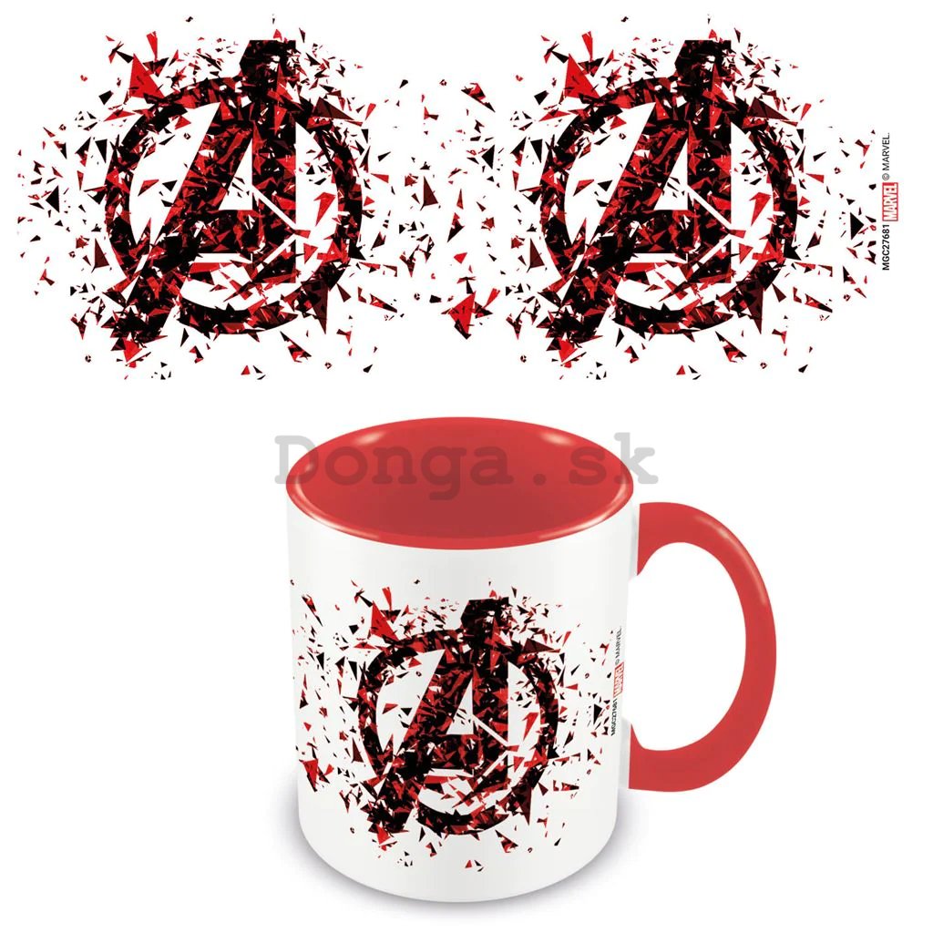 Hrnek - Avengers (Shattered Logo)