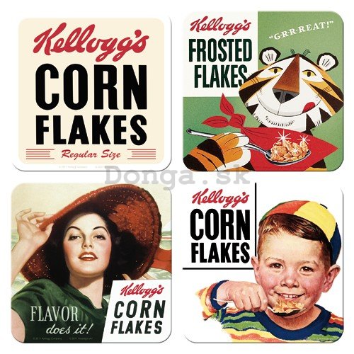 Sada podtáckov - Corn Flakes Set