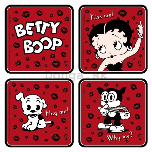 Sada podtáckov – Betty Boop Set
