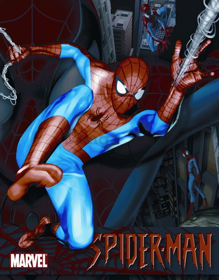 Plechová ceduľa - Spiderman
