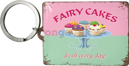 Retro kľúčenka – Fairy Cakes - Fresh every Day