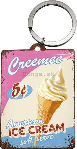 Retro kľúčenka – Ice Cream