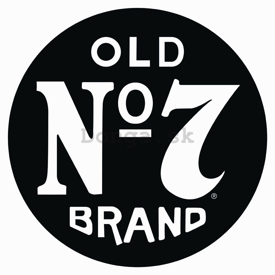Plechová ceduľa - Old No. 7 Brand