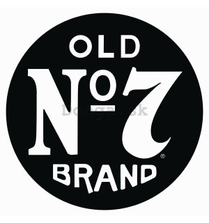Plechová ceduľa - Old No. 7 Brand