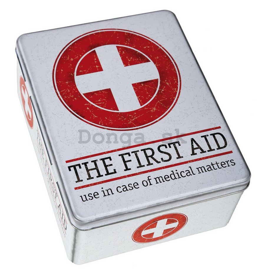 Plechová dóza - First Aid (1)